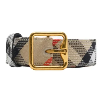 Burberry Check B Line Belt