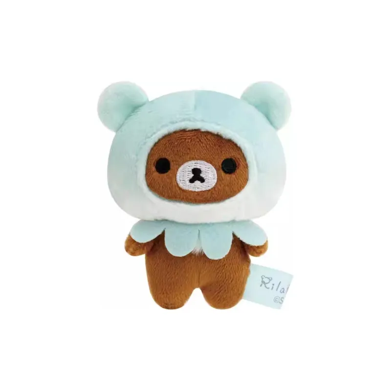 SAN X Ocean Mermaid Jellyfish Octopus Dolls Plush Pendant 6cm/7cm8cm/9cm Height-4