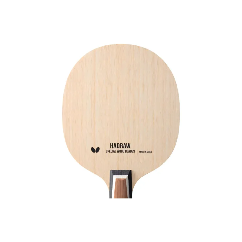 Butterfly All Wood Ping Pong Paddles Fast Attack Suitable Playing Style Unisex Penhold Grip Black/Brown-2