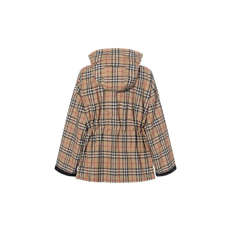 Burberry Plaid check Hooded Jacket-1
