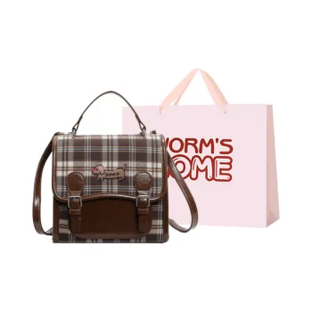 Worm's Home PU Backpack Regular Women's Multicolor