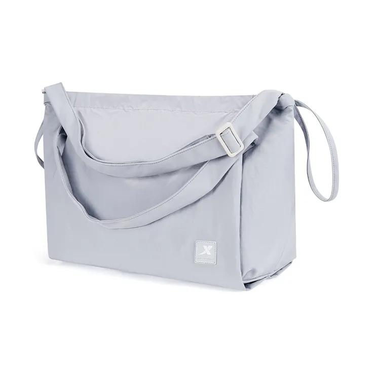 XTEP Fabric Crossbody Bag, Shoulder Bag Unisex Light Purple-0