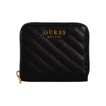 GUESS Artificial Leather Wallet Small Size Women's Black