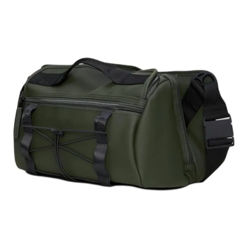 Rains Polyester Messenger Bag Handbag Unisex Green-1