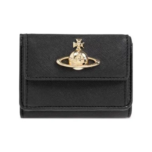 Vivienne Westwood Polyurethane Wallet Men's Black
