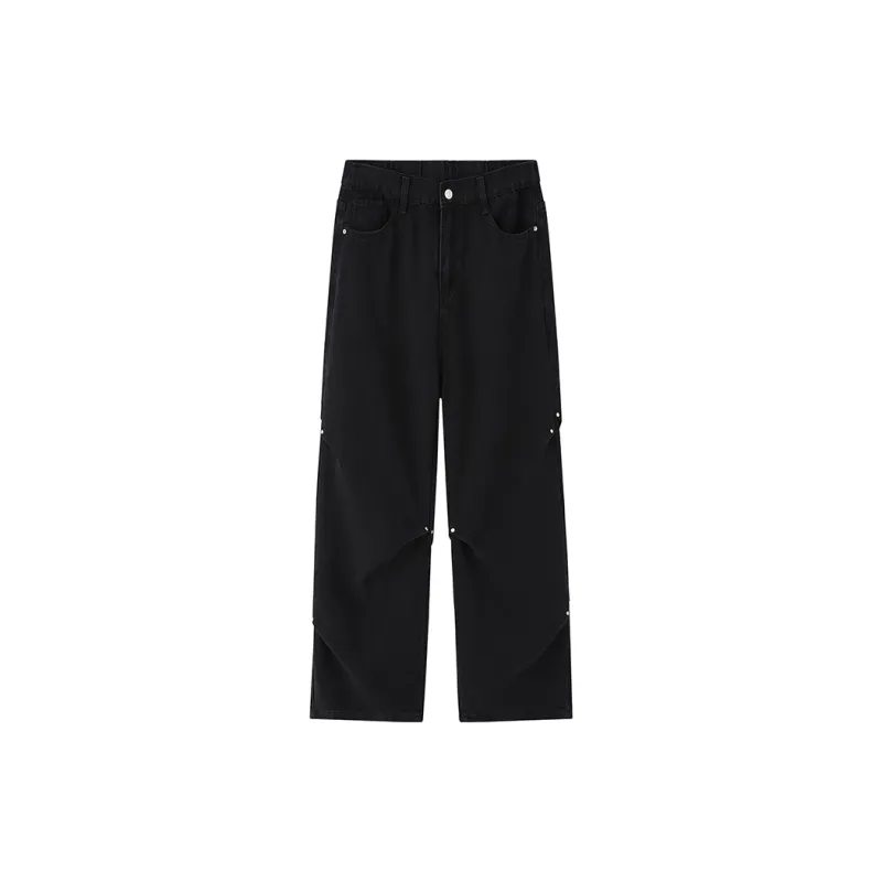PAINT STAIN Jeans Unisex Dark Purple-273