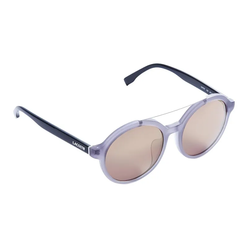 LACOSTE Plate Frame Round Sunglasses Unisex-3