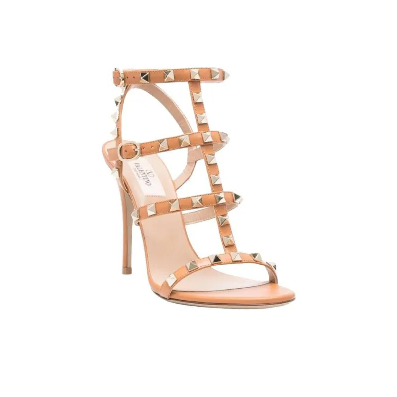 Valentino Garavani Rockstud Open Toe Sandals Women's-2