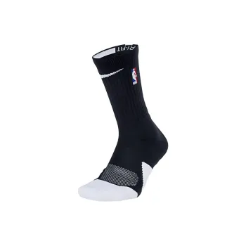 Nike x NBA Mid Calf Socks Unisex 1 Pack Black White