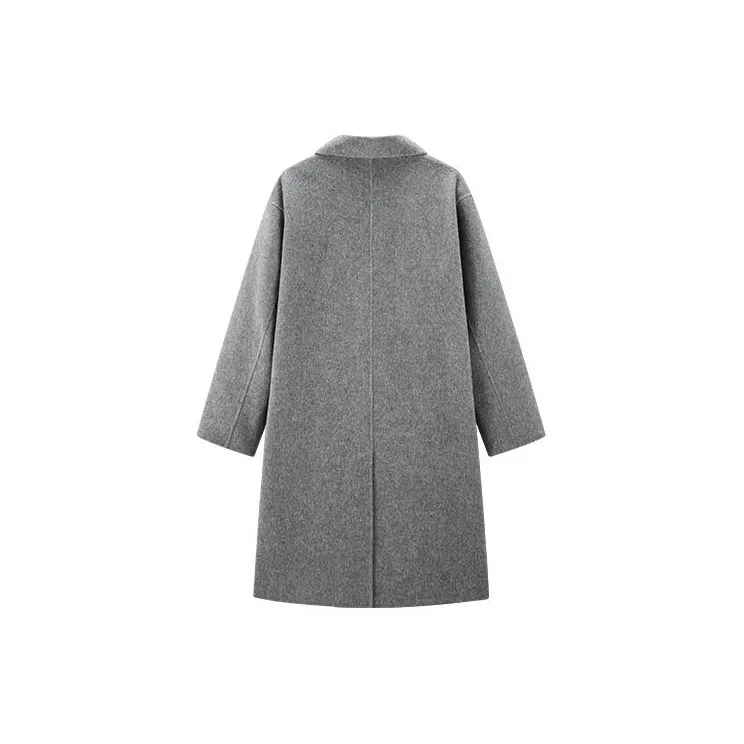 PEACEBIRD MEN Large Pocket Coat Unisex-1