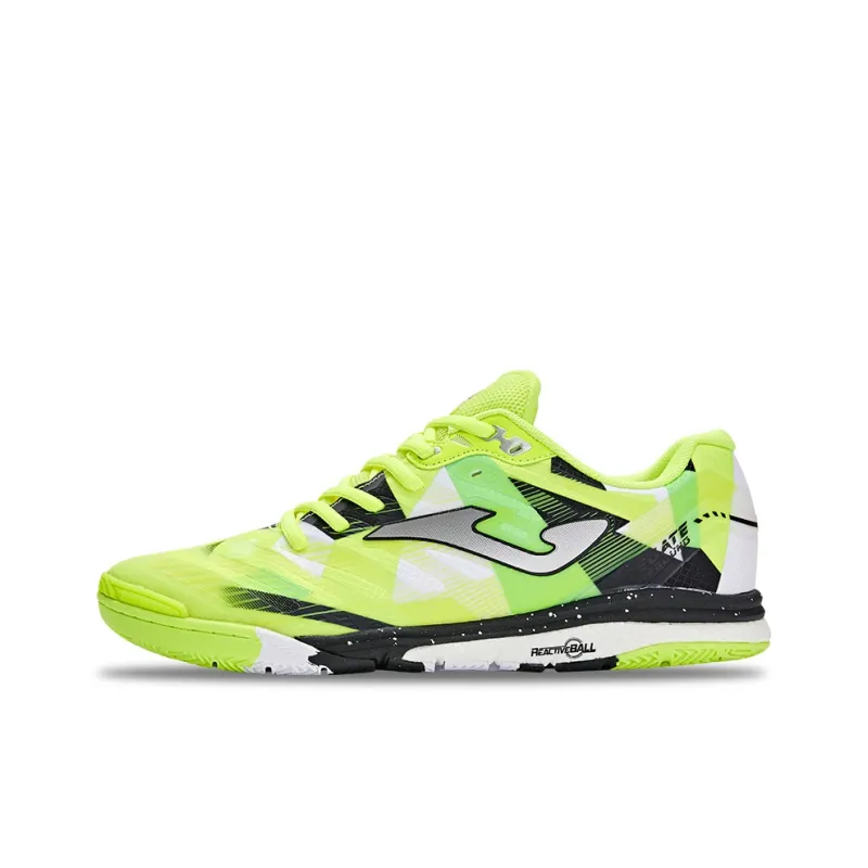 Joma Anti Slip Wear Resistant Soccer Shoes Men's Yellow Black-0