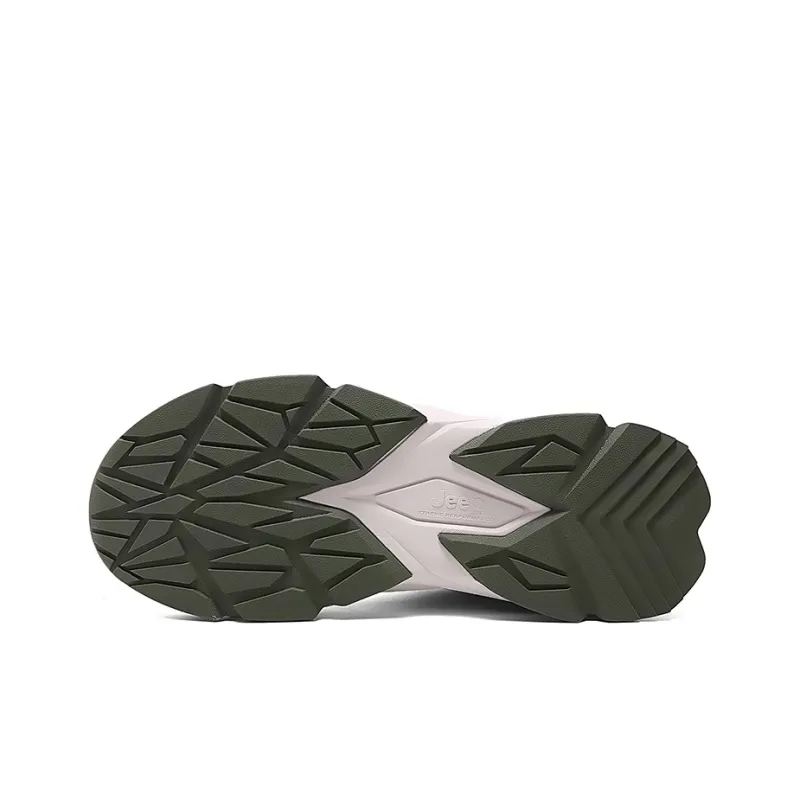 Jeep Anti Slip Wear Resistant Breathable Lightweight Low Top Trekking Shoes Men's Sand-5