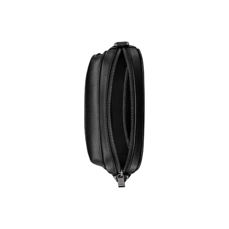DIOR Oblique Jacquard Canvas Shoulder Bag Crossbody Bag Mini Men's Black-3