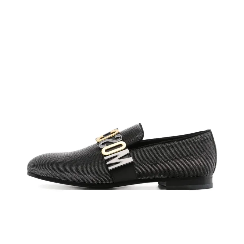 MOSCHINO Lure Loafers Men's Black-0