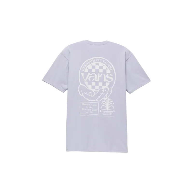 Vans Hand Circle T-Shirt Men's Light Purple-1