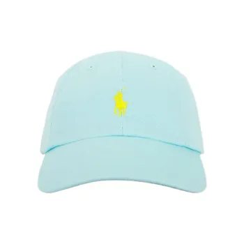 Polo Ralph Lauren Cotton Baseball Caps Women's Island Aqua Paint Blue