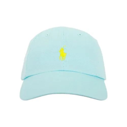 Polo Ralph Lauren Cotton Baseball Caps Women's Island Aqua Paint Blue