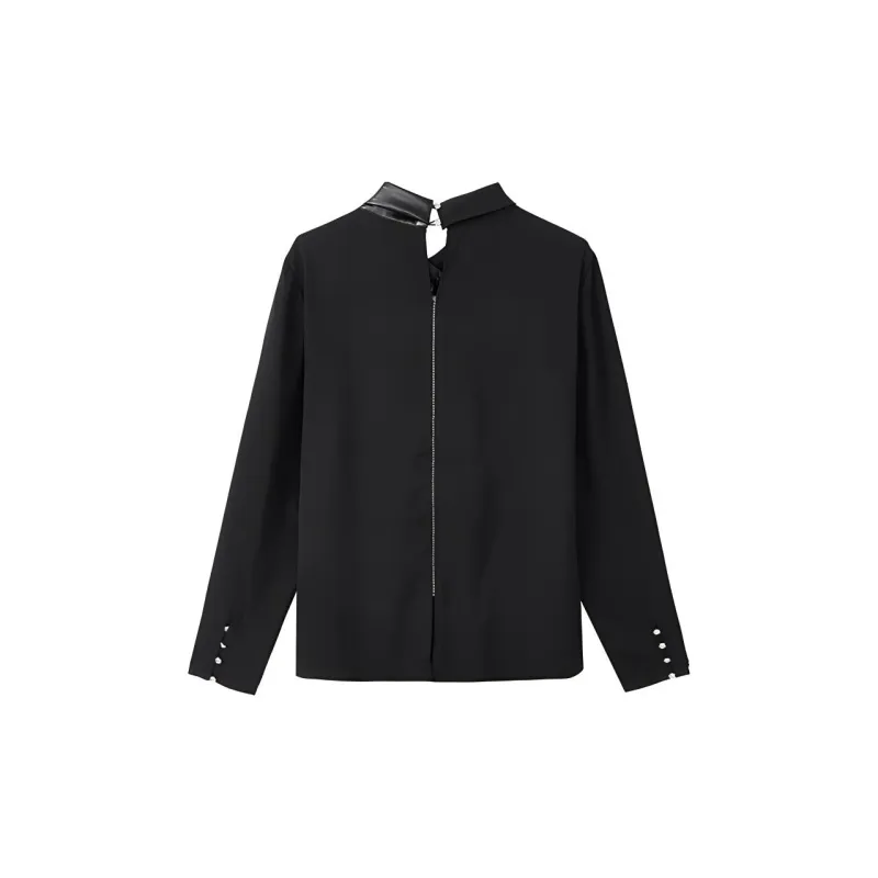 Yu Qianwen Shirts Women's Black-1