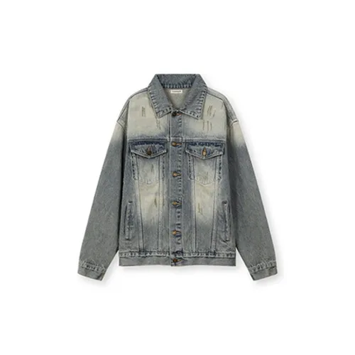 TURN UP Denim Jackets Women's Denim Blue