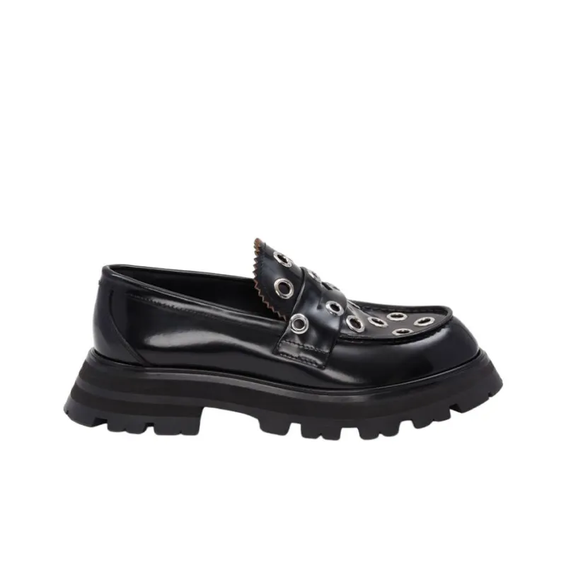 Alexander McQueen Wander Eyelet Loafers-1