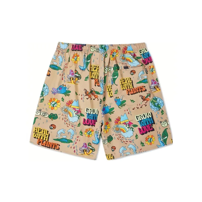 Converse Casual Shorts Men Yellow-1