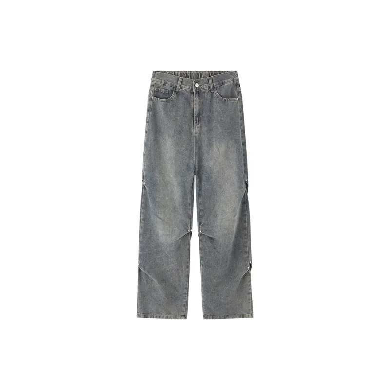 PAINT STAIN Jeans Unisex Dark Purple-10