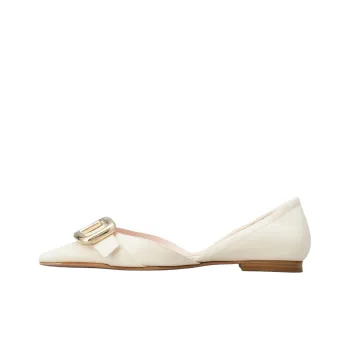 Roger Vivier Viv' Canard Casual Single Shoes Women's White