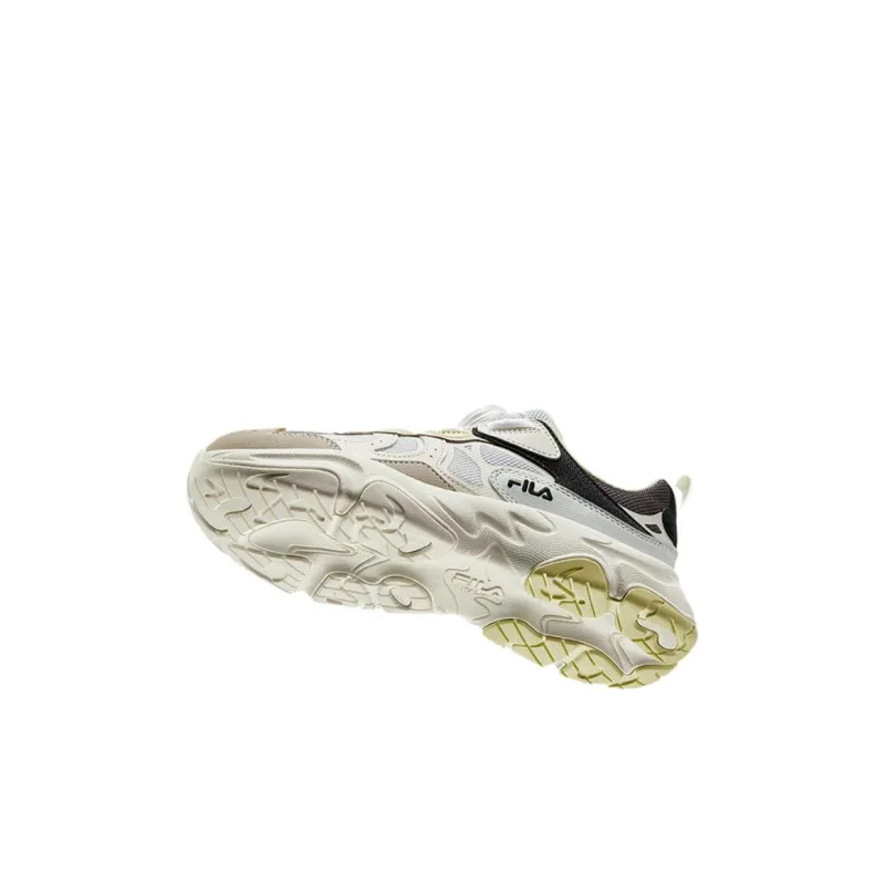 FILA KIDS BOA Anti Slip Wear Resistant Low Top Kids' Running Shoes White Green Kids'-4