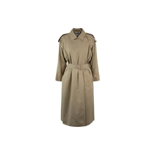 Bottega Veneta Trench Coats Women's Sand