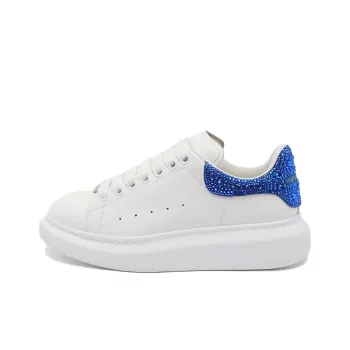 Alexander McQueen Oversized White Ultramarine Crystal Women's