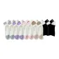 2 White Light Gray+2 White Purple+2 White Light Pink+2 White Khaki+2 Black