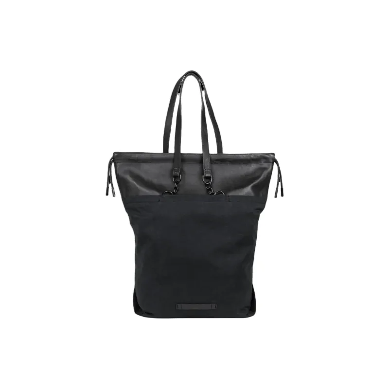 Timbuk2 Leather One Shoulder Handbags Unisex Pitch Black-2