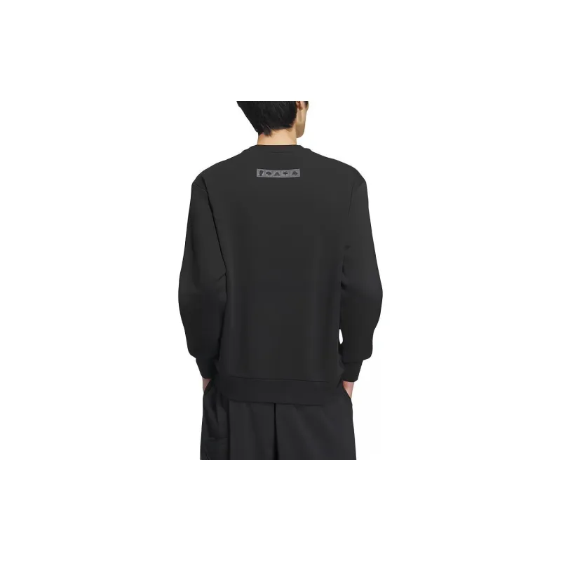 Adidas Sportswear Pocket Sweatshirt Men's Black-1