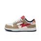 Beige White Red