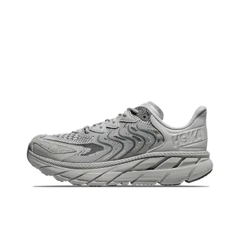HOKA ONE ONE Slip Resistant Low Top Casual Shoes Unisex Gray