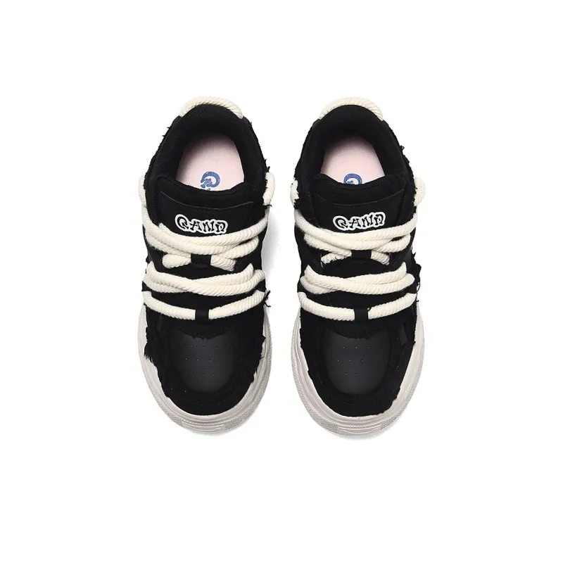 Q-AND Slip-Resistant Cushioning Wear-Resistant Low-Top Skateboard Shoes Unisex-18