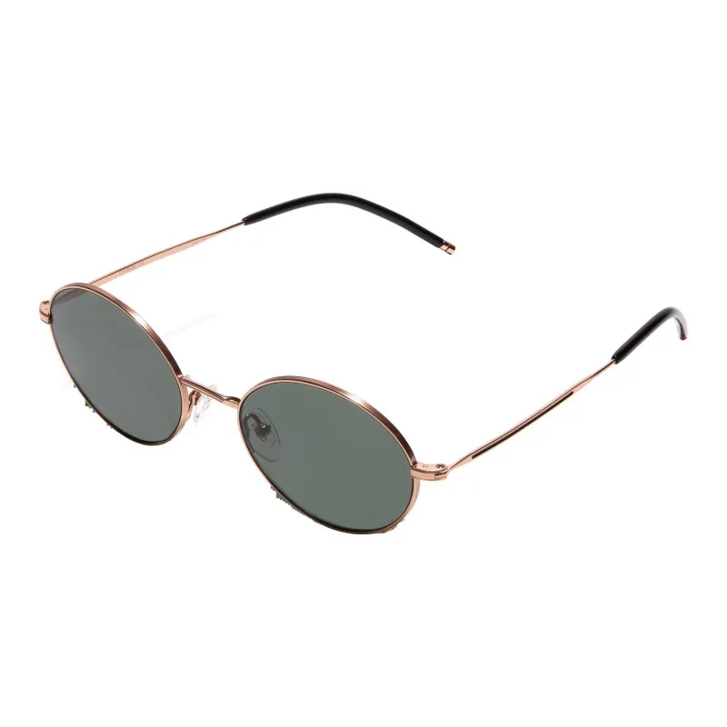 CARIN Pure Titanium Β Titanium Oval Sunglasses Unisex-4