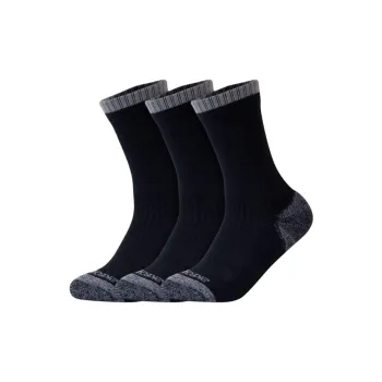 Skechers CREW SOCK Mid-Calf Socks Unisex 3 Pack Black