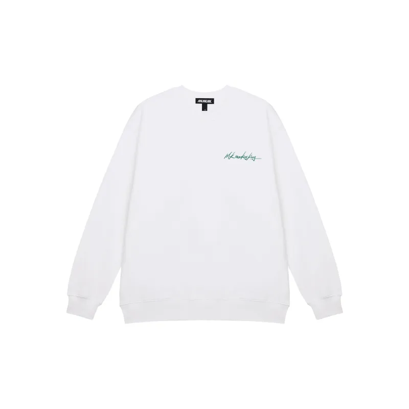 MK MONKEY KING Sweatshirt Unisex White-1