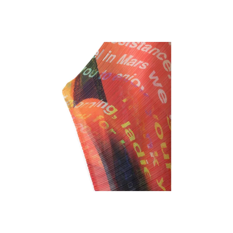 PLEATS PLEASE ISSEY MIYAKE Voyager Madame-T Stole-1