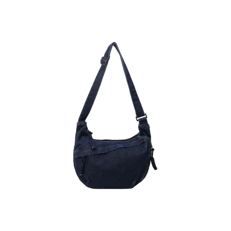 OUZIHUANG Denim Shoulder Bag, Crossbody Bag Women's Multicolor-7
