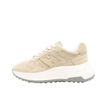 HOGAN H669 Low Top Casual Shoes Women's Beige
