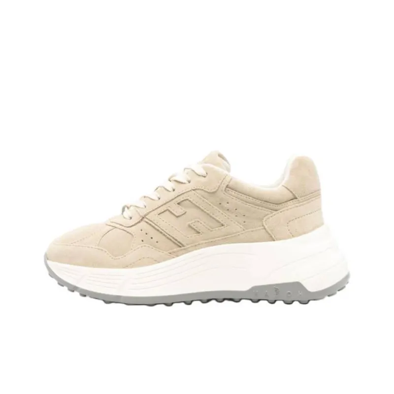 HOGAN H669 Low Top Casual Shoes Women's Beige-0