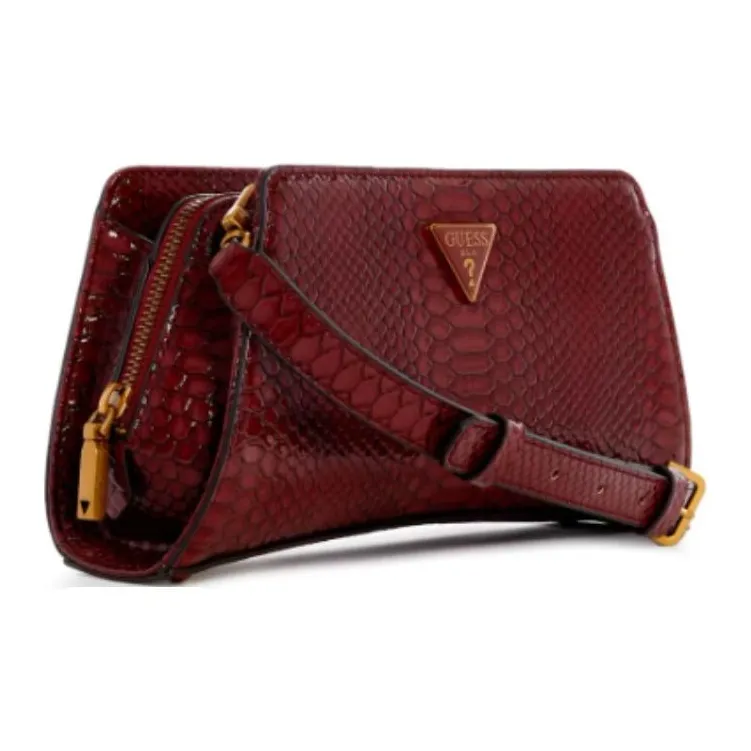 GUESS Artificial Leather Crossbody Bag Regular Women's Red-1