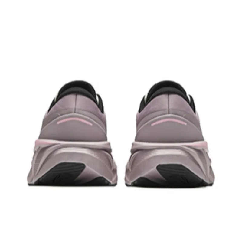 Anta Cloud Journey Anti Slip Wear Resistant Low Top Casual Running Shoes Women's Ivory White Magic Mat Gray-3