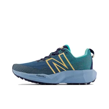 New Balance Anti Slip Wear Resistant Low Top Running Shoes Women's Blue