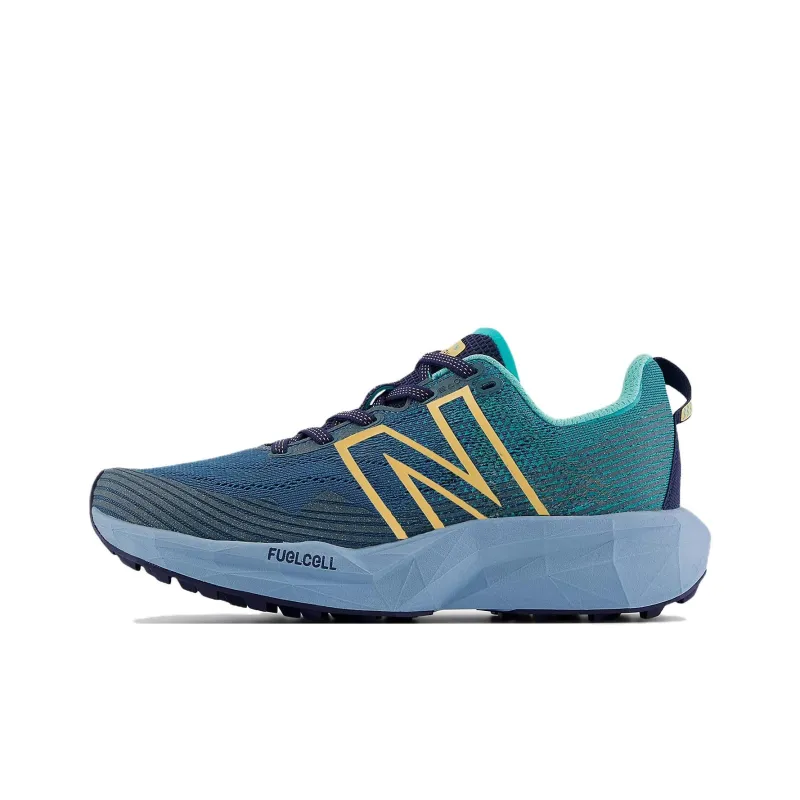 New Balance Anti-Slip Wear-Resistant Low-Top Running Shoes Women's Blue-0