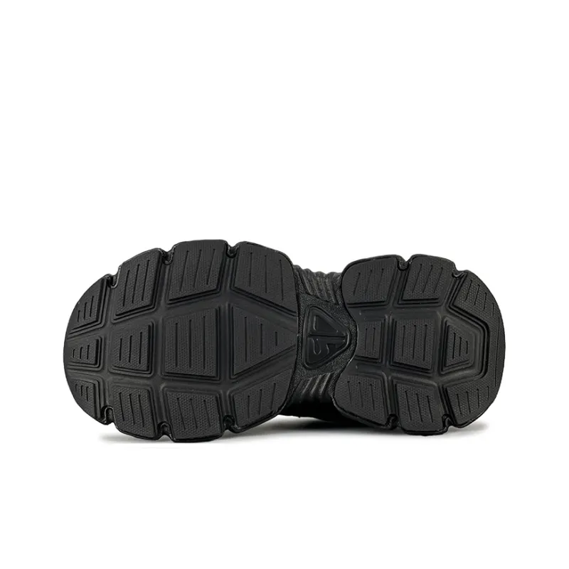 LuzaoT SUPER DRAG Anti Slip And Wear Resistant Breathable Low Top Chunky Sneakers Unisex Black White-5