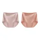 C Set-High-Rise Plus Size-Milk Coffee+Shrimp Pink (2 Pack)
