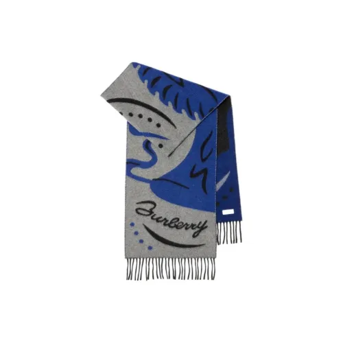 Burberry Mirrored Horse Cashmere Scarf